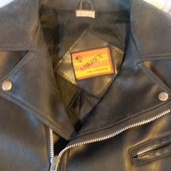 VINTAGE Amerex leather jacket 50s - Picture 2 of 5